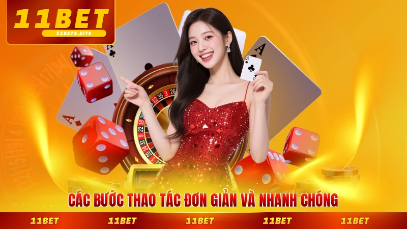 Các bước thao tác đơn giản và nhanh chóng dễ thực hiện