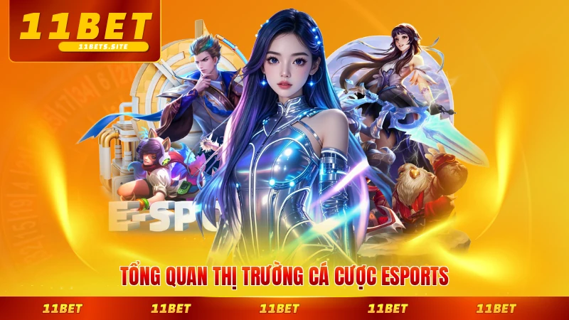 Tổng quan thị trường cá cược Esports toàn cầu hiện nay